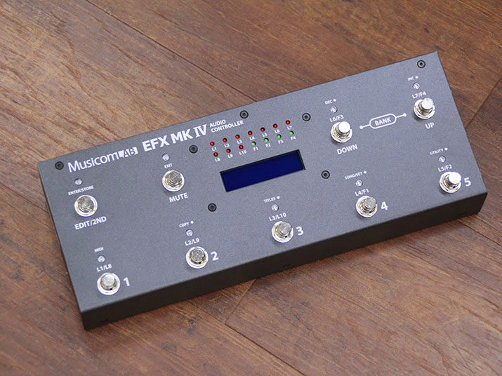 Musicom Lab EFX-MK IV 多機能スイッチャー
