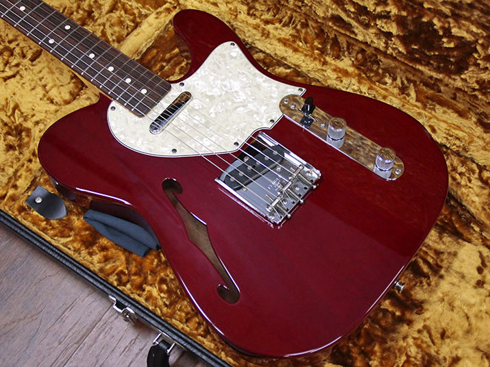 Fender Custom Shop Mahogany Thinline Telecaster  2