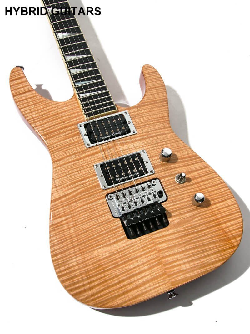 Jackson Custom Shop SL2H Soloist Flame Maple Top Natural 12