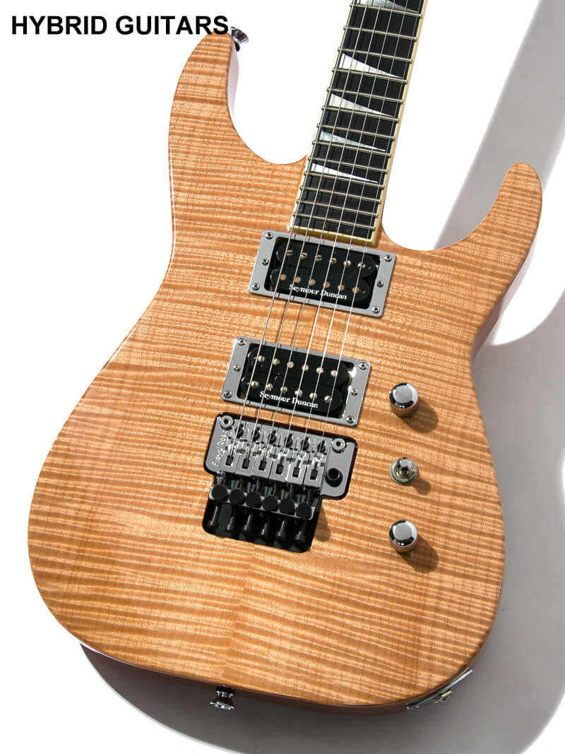 Jackson Custom Shop SL2H Soloist Flame Maple Top Natural 3