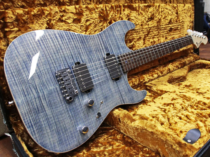 T's Guitars DST-DX22 Flame Trans Blue Denim 中古｜ギター買取の東京 ...