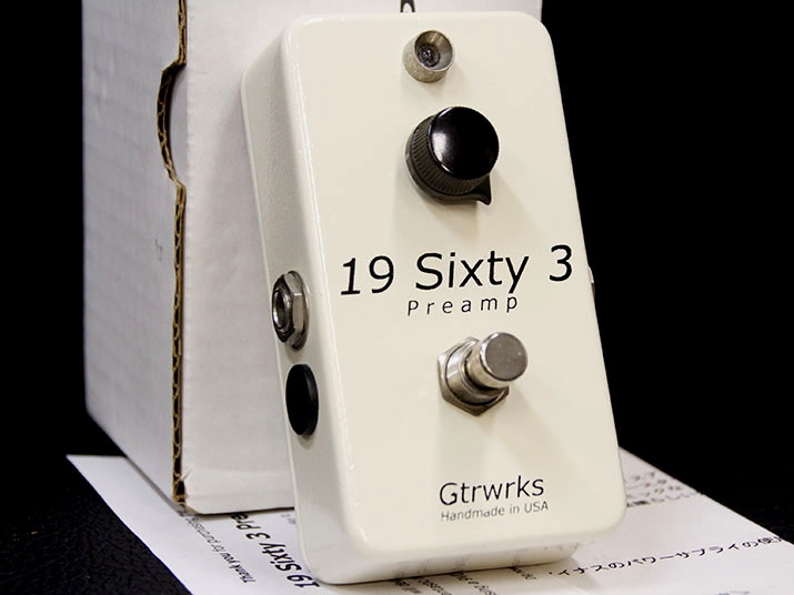 海外限定[美品] GtrWrks 19 Sixty 3 Preamp 60年代のFender ブラックフェイスのサウンドを再現 [QI585] プリアンプ