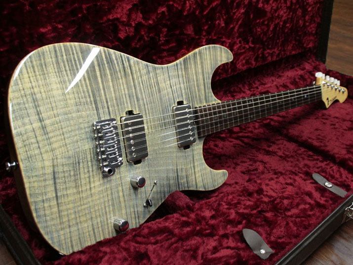 T's Guitars DST-DX22 Flame Trans Blue Denim 2015 中古｜ギター買取 ...