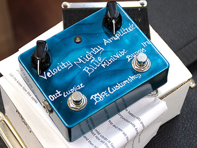 BJFE Custom Shop  Mighty Blue Minivibe 