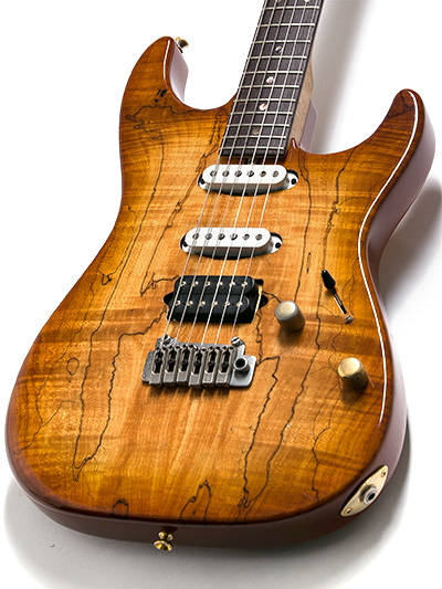 Crews Maniac Sound Stratcaster Type Spalted Flame Maple