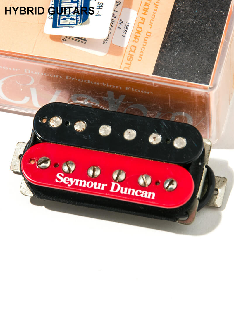 Seymour Duncan Production Floor Custom JB SH4 Custom Color Black/Red Zebra 1