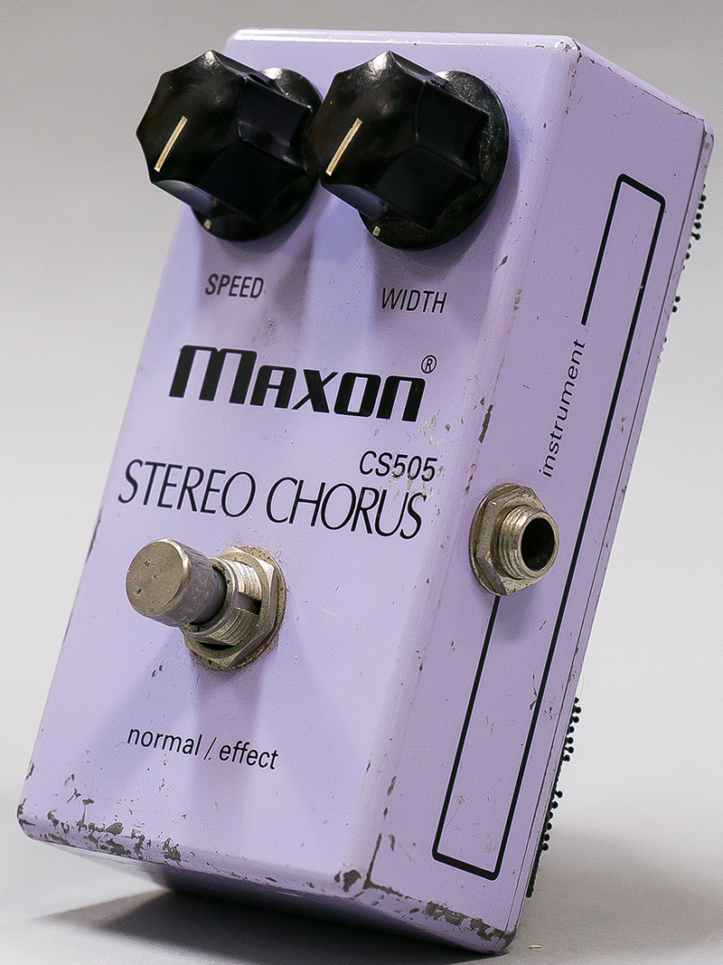 Maxon CS505 Stereo Chorus 中古｜ギター買取の東京新宿ハイブリッド 