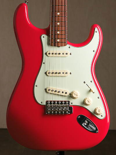 Fender Mexico 60's Stratocaster Lacquer PF Fiesta Red