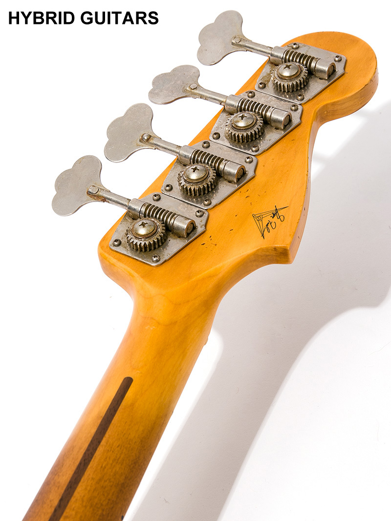 Fender Custom Shop J Signatre Precision Bass Heavy Relic Black Gold Master Built By Greg Fessler 中古 ギター買取の東京新宿ハイブリッドギターズ