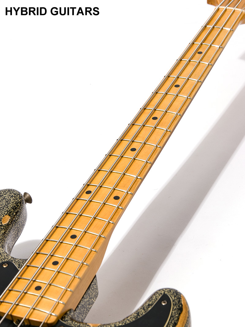 Fender Custom Shop J Signatre Precision Bass Heavy Relic Black Gold Master Built By Greg Fessler 中古 ギター買取の東京新宿ハイブリッドギターズ