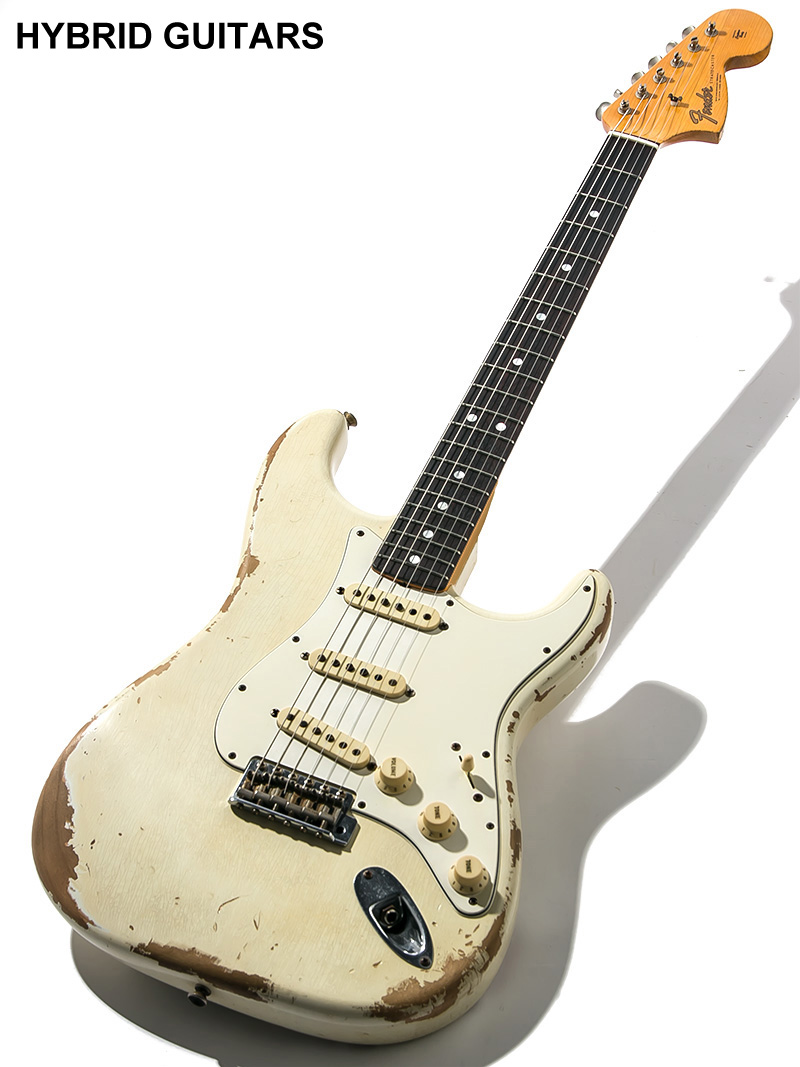 Fender Custom Shop 1967 Stratocaster Heavy Relic Olympic White 