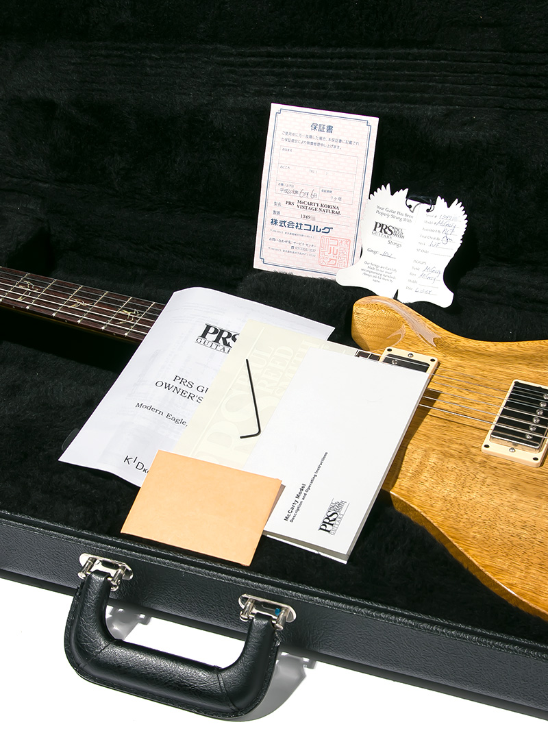 Paul Reed Smith(PRS) McCarty Korina 1P Body & Figured Neck Vintage Natural 2008 18