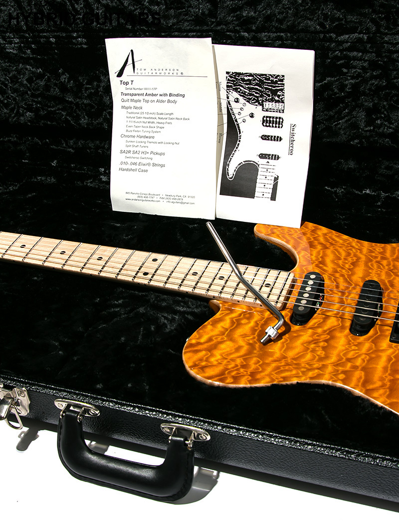 Tom Anderson Top T Swichroo System Trans Amber 2017  11