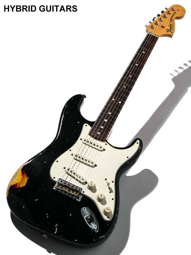 Fender Custom Shop MBS 1969 Stratocaster Heavy Relic Black Over ...