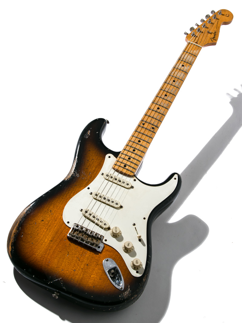 Fender USA American Vintage 1956 Stratocaster 2TS Heavy Aged 2012 ...