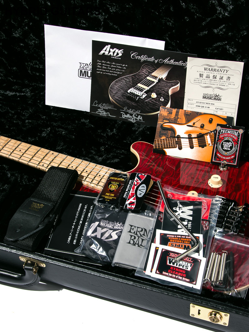 MUSIC MAN 20th Anniversary Axis Tribute Red 2012 13