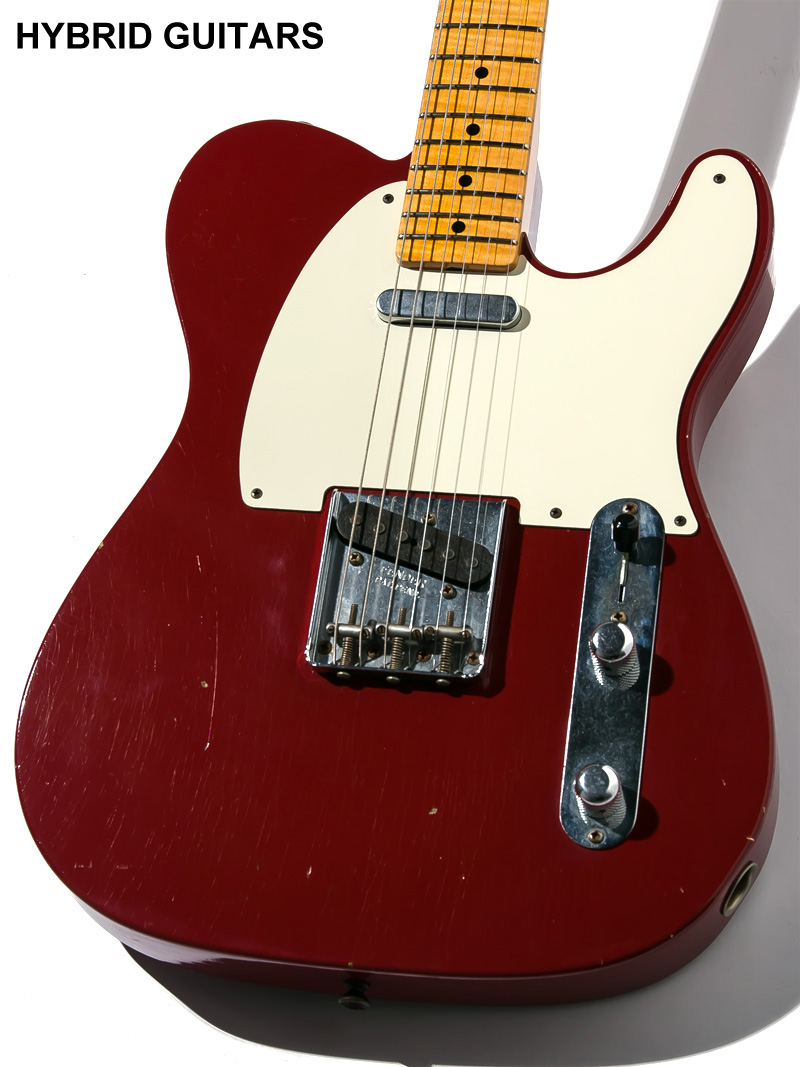 Fender Custom Shop Limited Edition 1955 Telecaster Journeyman Relic Cimarron Red 2015 3