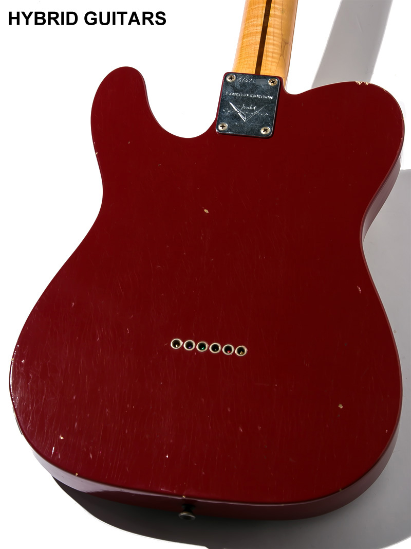 Fender Custom Shop Limited Edition 1955 Telecaster Journeyman Relic Cimarron Red 2015 4