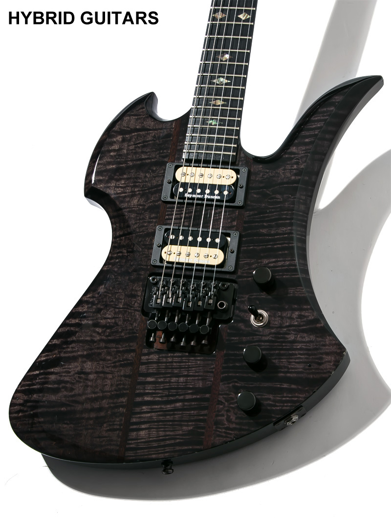 B.C.Rich Mockingbird Trans Black 3