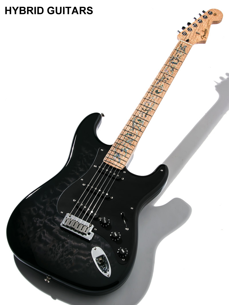 Fender Custom Shop MBS Custom Stratocaster Quilt Tree Of Life Trans Black Master Built by Mark Kendrick 1