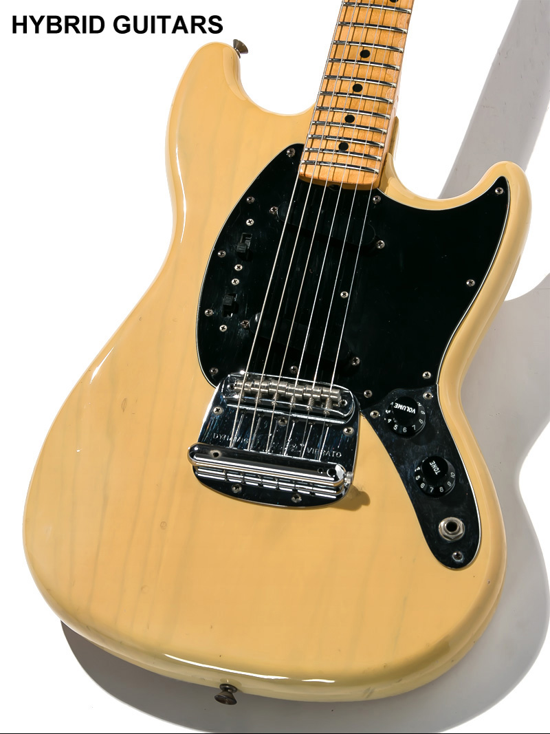 Fender USA Mustang Blonde 3