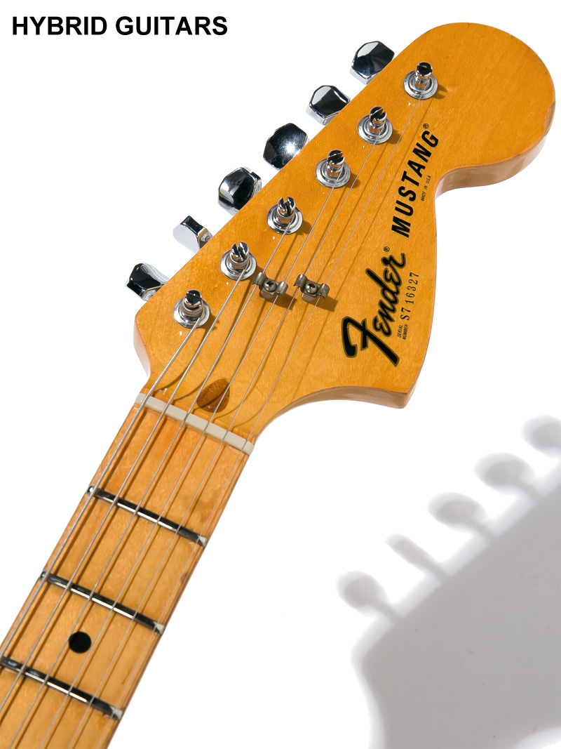 Fender USA Mustang Blonde 5