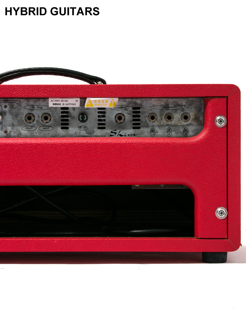 Bogner Shiva Head Red Tolex 6