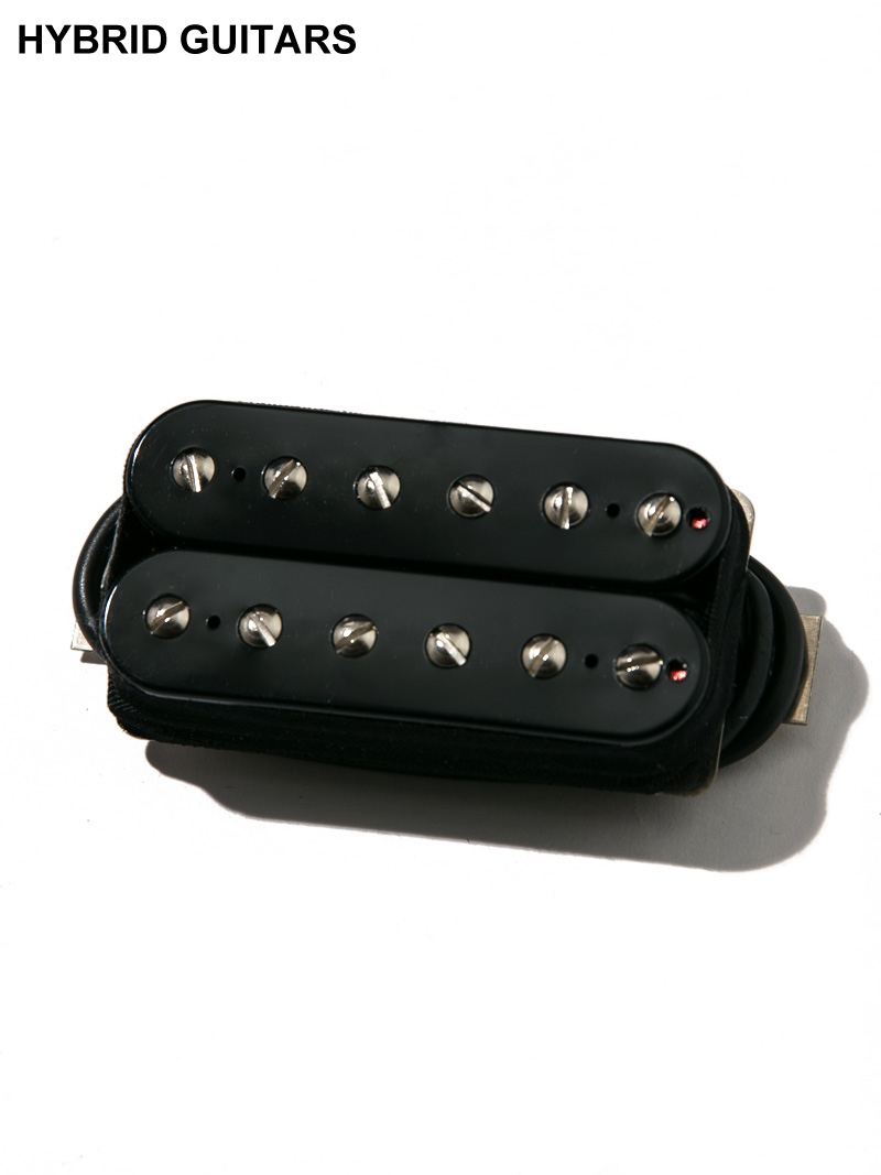 Bare Knuckle Pickups Aftermath 6st Bridge Open Black 4con Short-Leg Wide-Space 1