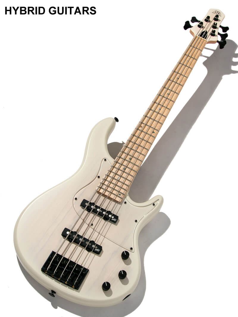 STR GUITARS LS50 Seethrough White 1