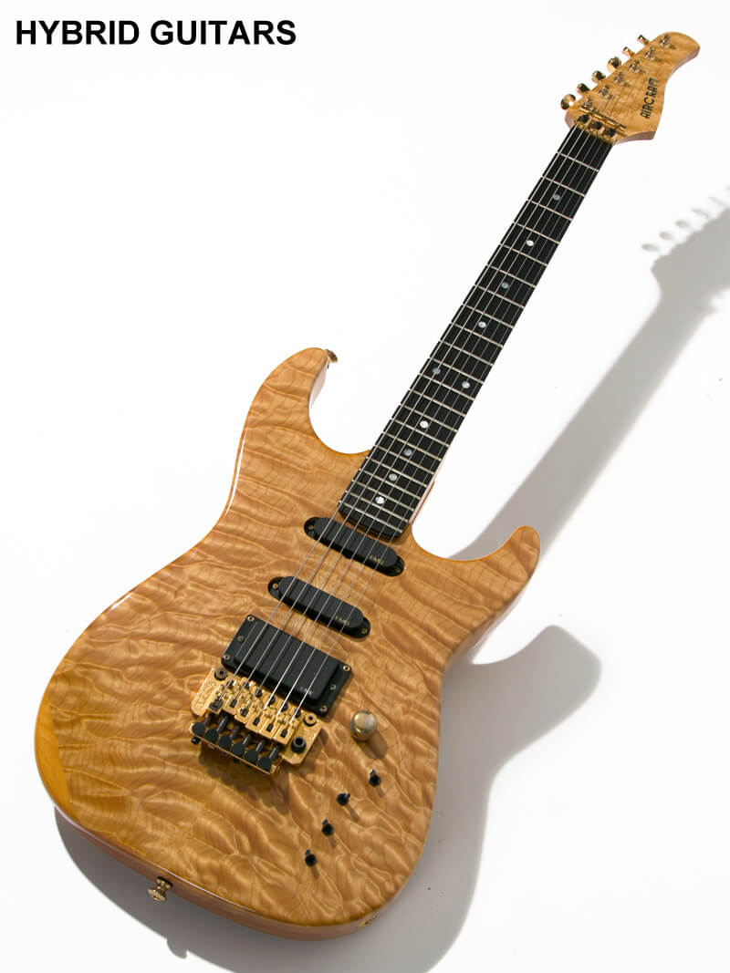 AIRCRAFT AC-5 Quilted Maple Natural 中古｜ギター買取の東京新宿ハイブリッドギターズ