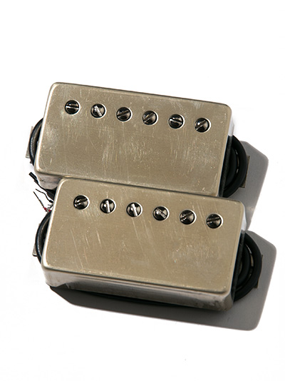 Bare Knuckle Pickups The Mule 6st Set Raw Nickel 4con Short-Leg 