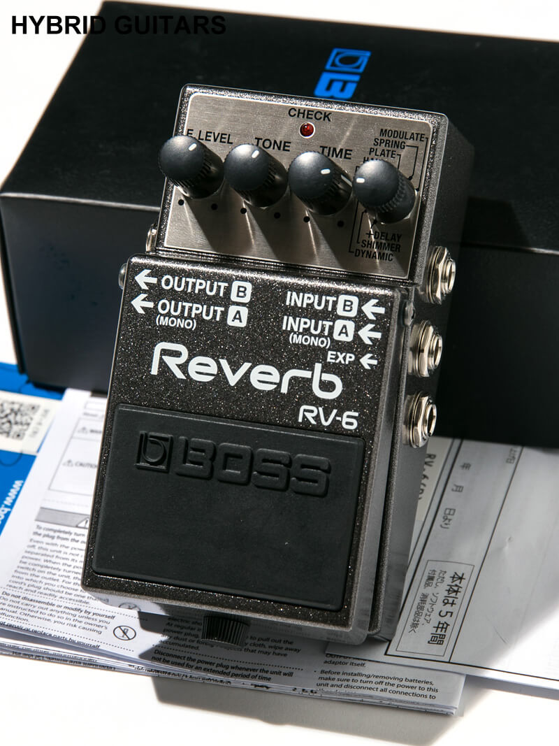 BOSS RV-6 Reverb 中古｜ギター買取の東京新宿ハイブリッドギターズ