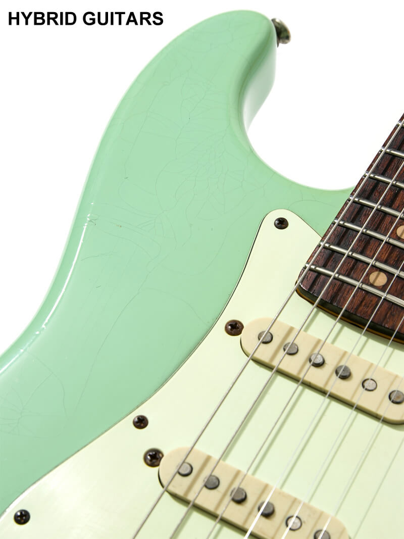 Thorndal Guitars STC-62N Surf Green Aged 11