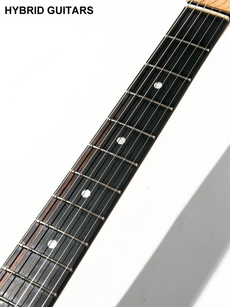 Fender American Elite Stratocaster Satin Ice Blue Metallic 12