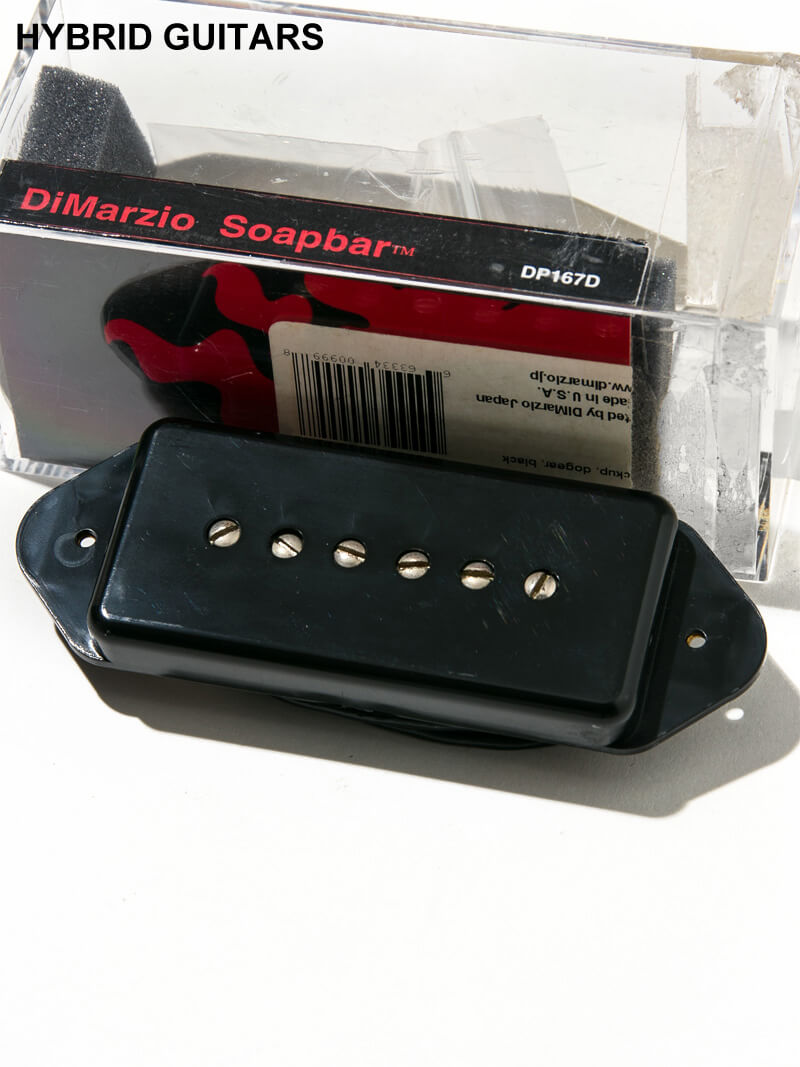 Dimarzio DP167D BLACK P90 Dogear  1