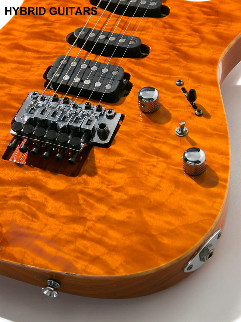 Schecter EX4B-CMT-FRT Amber 10