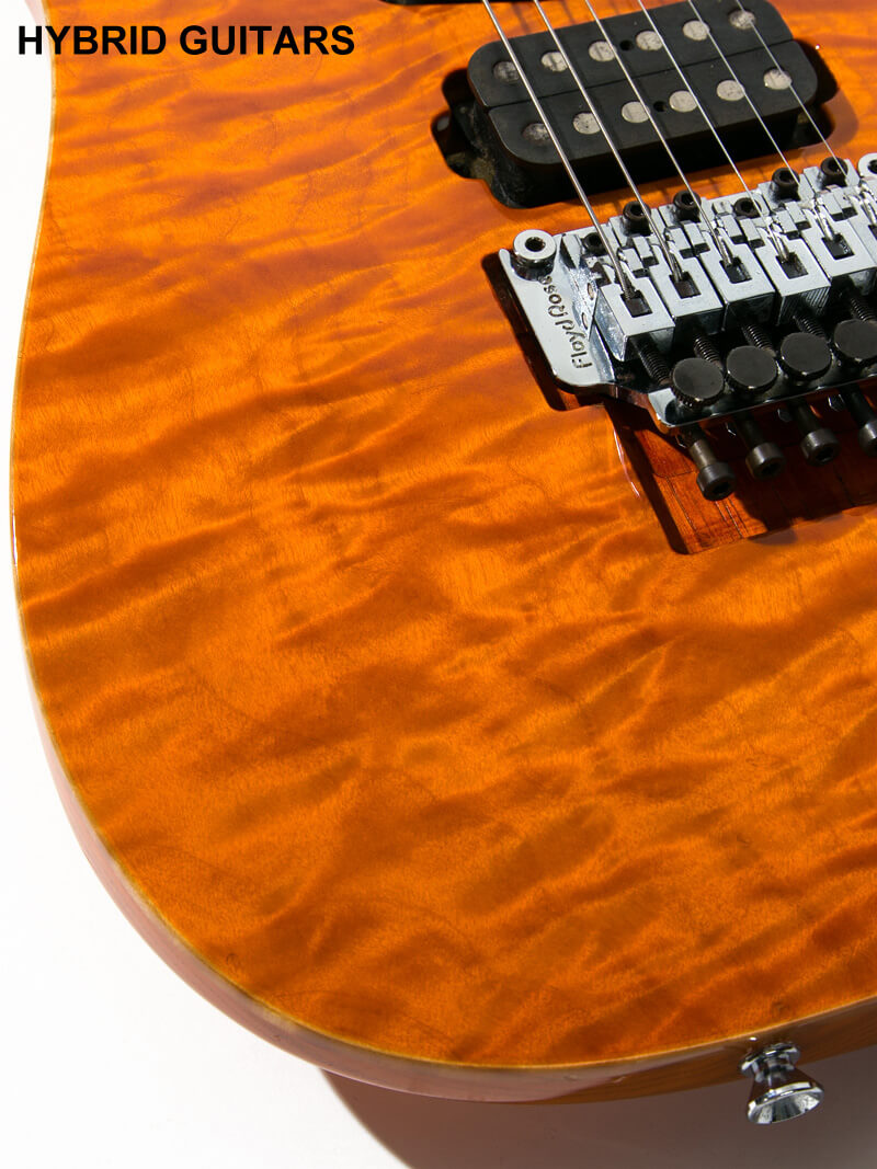 Schecter EX4B-CMT-FRT Amber 12