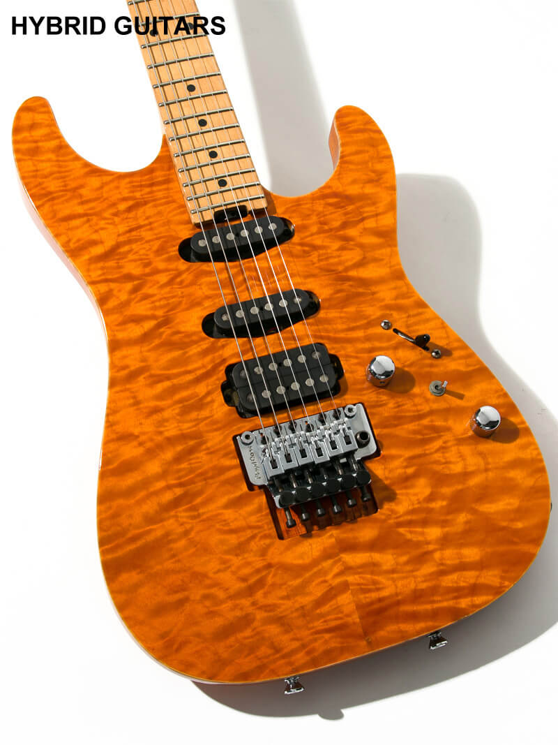 Schecter EX4B-CMT-FRT Amber 13