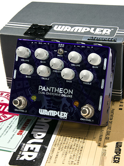 Wampler Pedals Pantheon DUAL OVERDRIVE　DELUXE