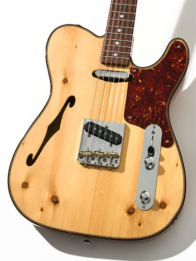 Fender Custom Shop LIMITED EDITION Knotty Pine Telecaster Thinline Roasted NOS Natural