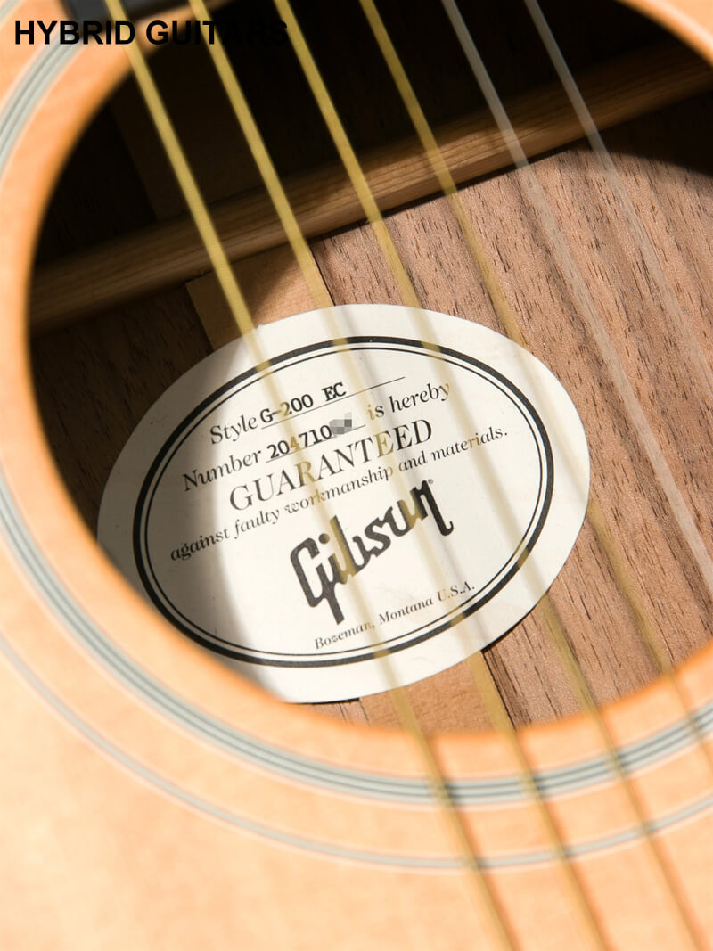 Gibson Generation Collection G-200 EC Natural 15