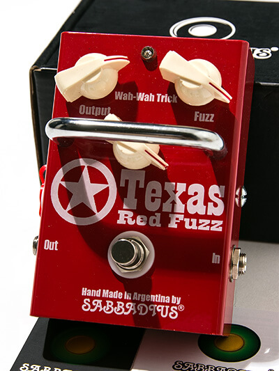 Sabbadius Custom Pedal Effects Texas Red Fuzz