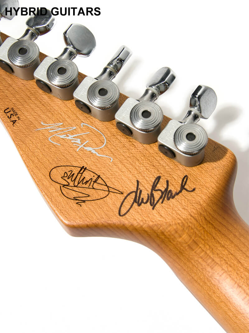 Suhr Guthrie Govan Antique Modern 2 Tone Tobacco Burst Medium Aging Master Builder Mike Ponce & J.W.Black 12