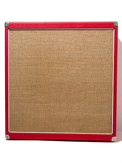 String Driver 212 Cabinet Red Tolex with Eminence Red Coat the Wizard