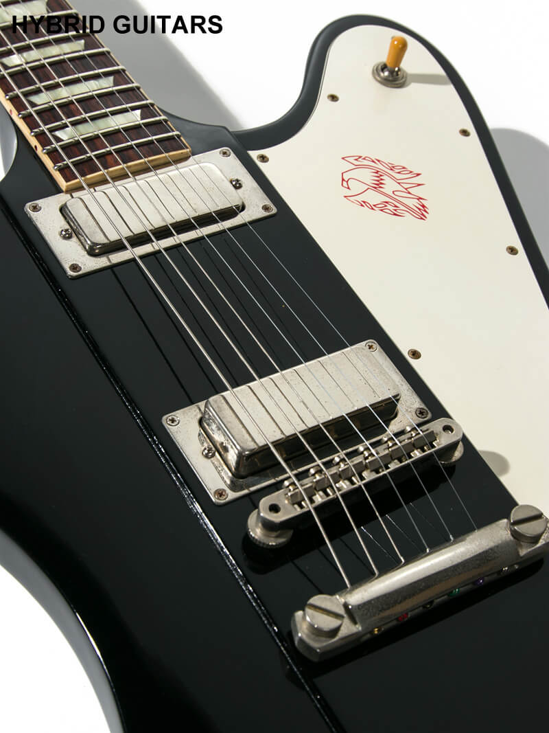 Gibson Custom Shop Firebird V Black VOS 11