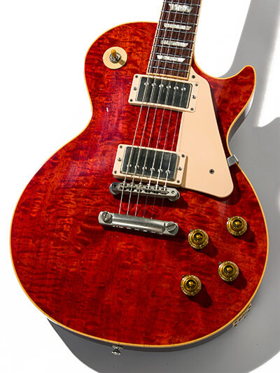 Gibson Custom Shop Les Paul Standard Flame Quilt Wine Red