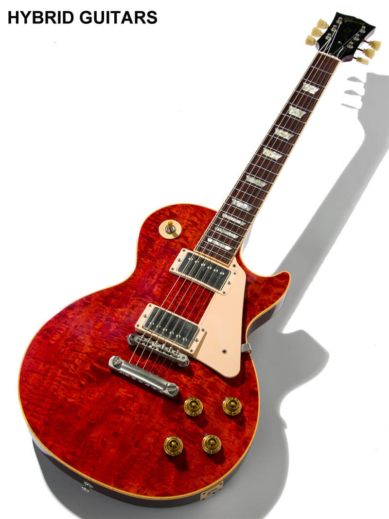 Gibson Custom Shop Les Paul Standard Flame Quilt Wine Red 1