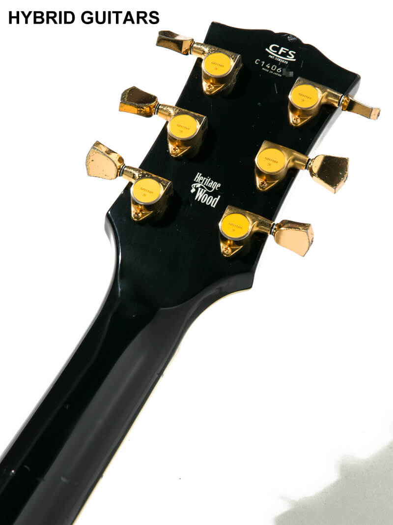 History SH-LCV Les Paul Custom Type Black 6