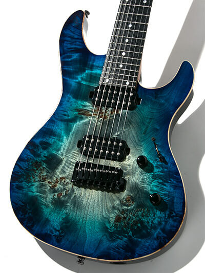 Black Smoker Futura-7 HH Prussian Blue Burst