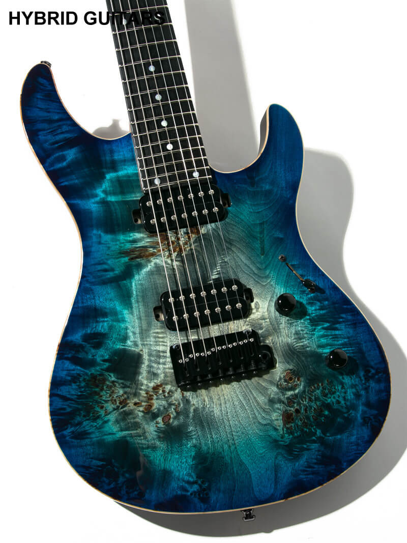 Black Smoker Futura-7 HH Prussian Blue Burst 12